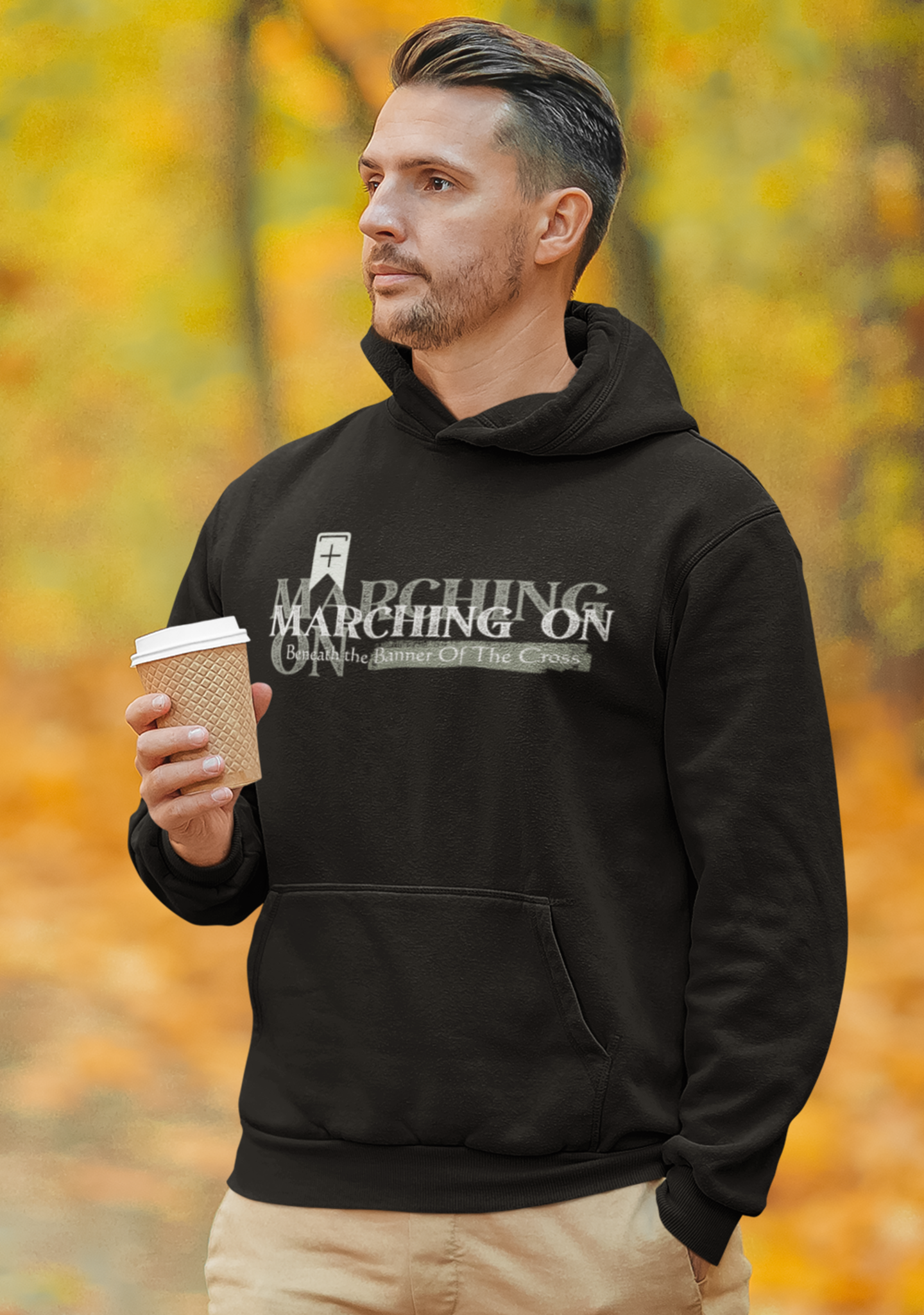 Marching On Christian Hoodie