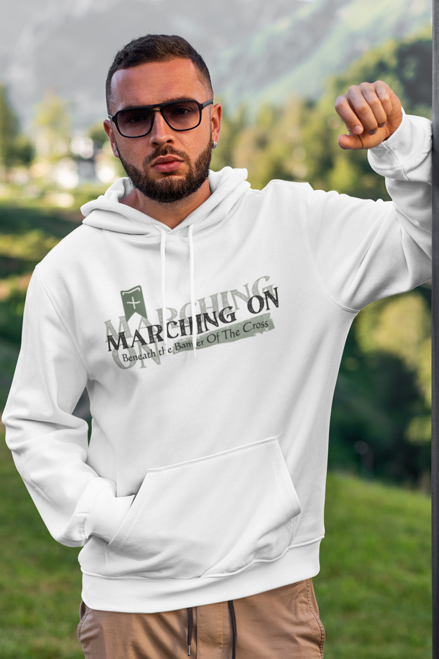 Marching On Christian Hoodie